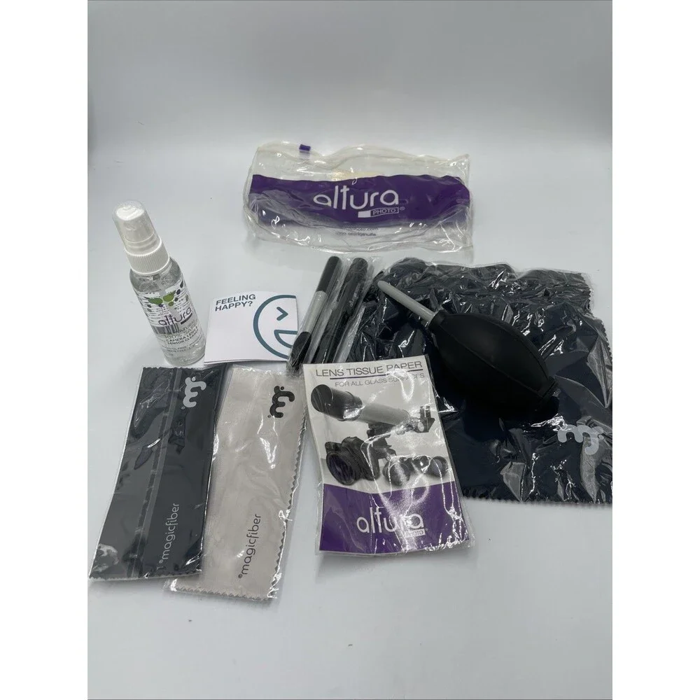 Altura Photo Camera Cleaning Kit Lens Wipe Brush Accessories